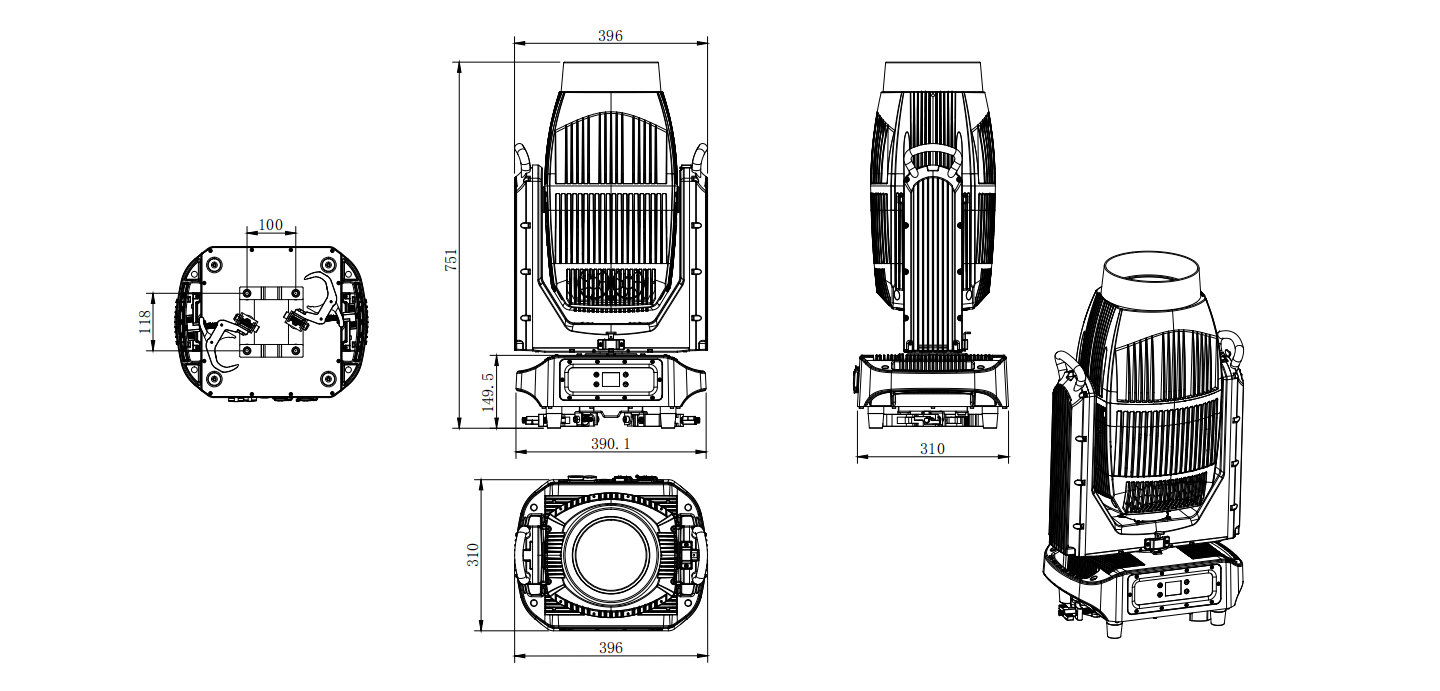 CRUISER-LED-1000-BSWF8